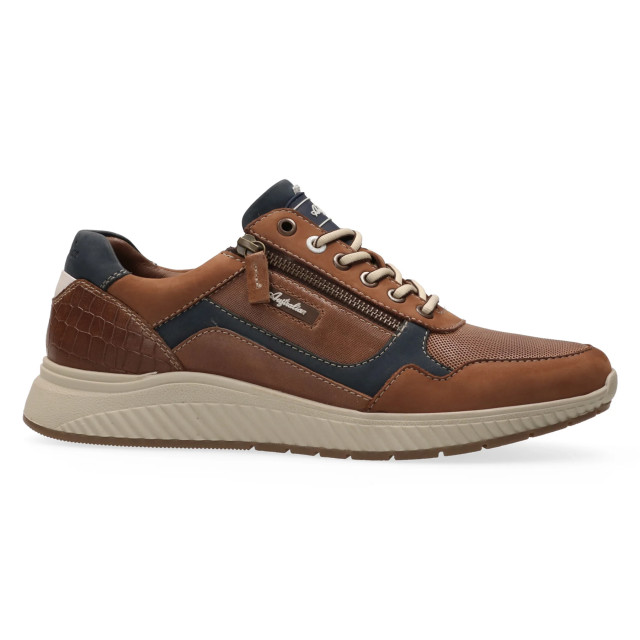 Australian Footwear Hatchback leather/nubuck 15.1607.01-df6 cognac-blue 3175 15.1607.01-DF6 large