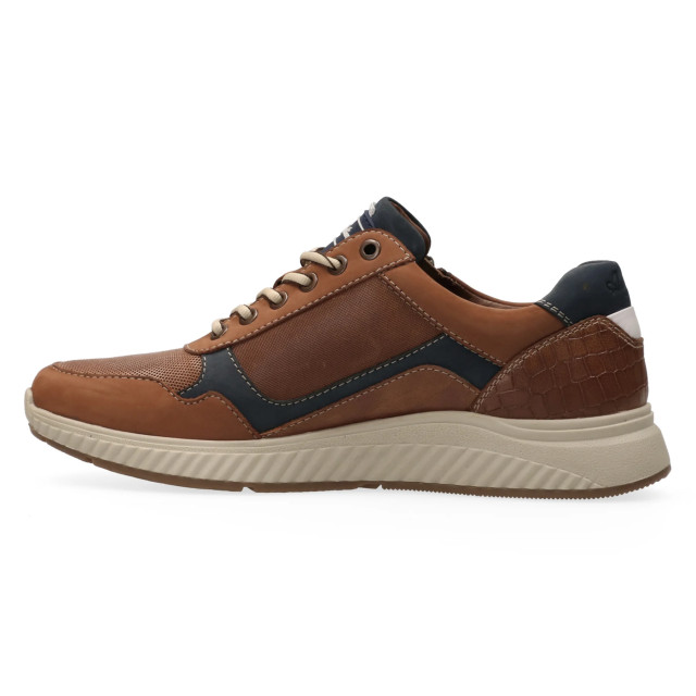Australian Footwear Hatchback leather/nubuck 15.1607.01-df6 cognac-blue 3175 15.1607.01-DF6 large