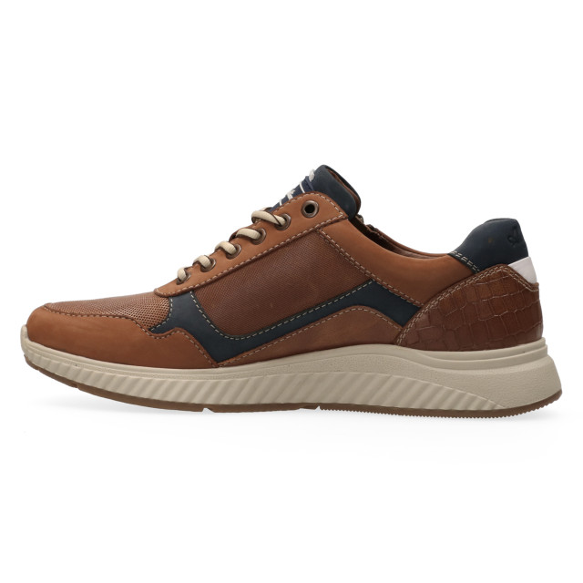 Australian Footwear Hatchback leather/nubuck 15.1607.01-df6 cognac-blue 3175 15.1607.01-DF6 large