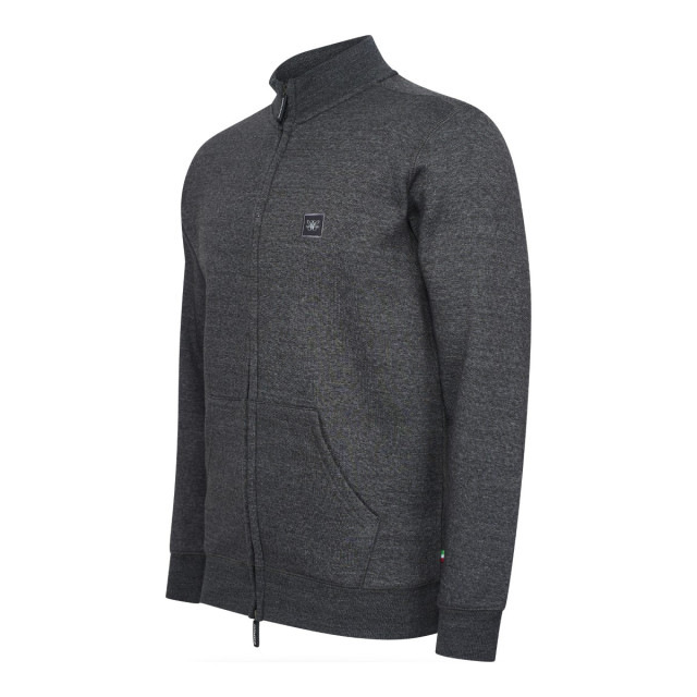 Cappuccino Italia Fleece zip jack cap-fle-zip-cha-XXL large