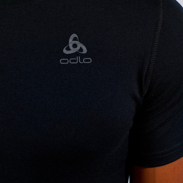 Odlo Bl top crew neck s/s merino 200 111702 large