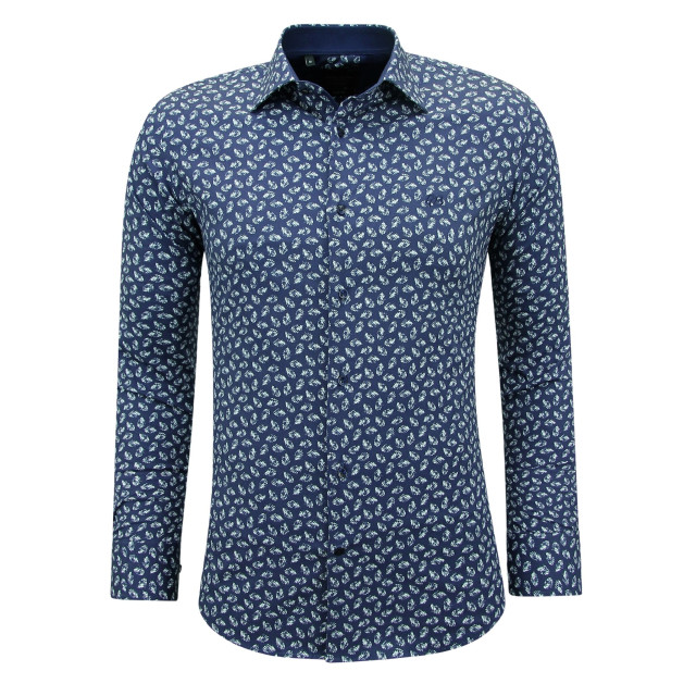 Gentile Bellini Katoenen casualmet print 3141 large