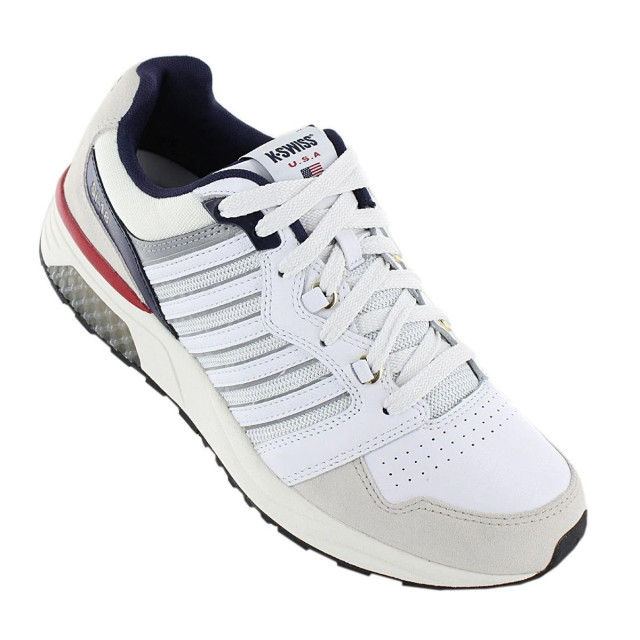 K-Swiss Mens 08533-143-m vntg wht/navy/smba 08533-143-M large