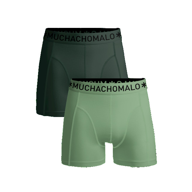 Muchachomalo Jongens 2-pack boxershorts effen SOLID1010-578Jnl_nl large