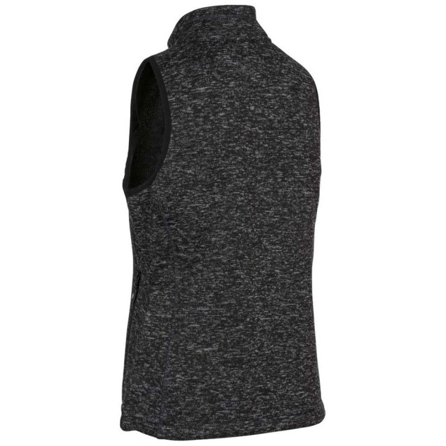 Trespass Dames mildred fleece bodywarmer UTTP4647_blackmarl large