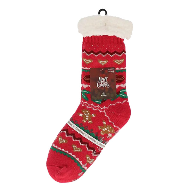 Apollo Dames home socks kerst huissokken kerstsokken  large Apollo Dames home socks kerst huissokken kerstsokken  large