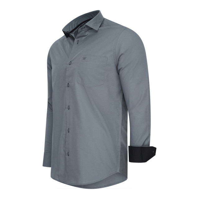 Cappuccino Italia Overhemd uni cap-ls23-ant-S large