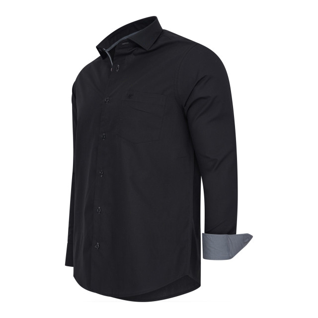 Cappuccino Italia Overhemd uni cap-ls23-blk-L large