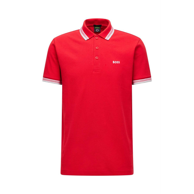 Hugo Boss Polo paddy 22 medium rood 50469055 large