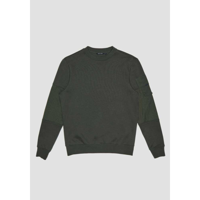 Antony Morato Trui sweatshirt 22 olive MMFL00831 FA150178 large