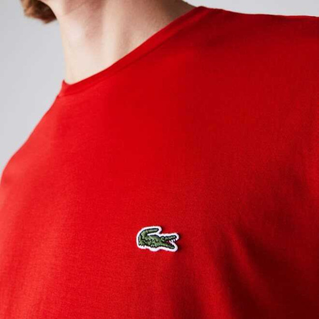 Lacoste T-shirt tee-shirt 23 rood TH6709 large