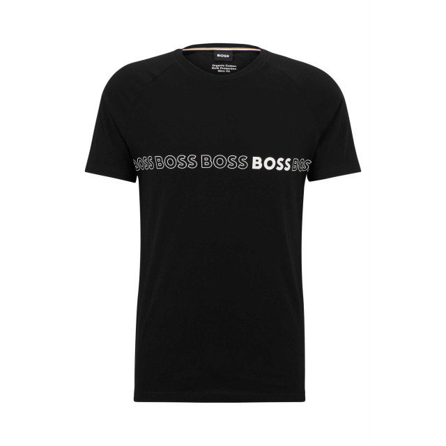 Hugo Boss T-shirt rn slimfit zwart 50491696 large