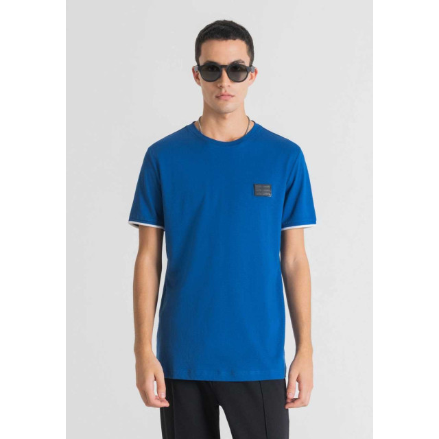 Antony Morato T-shirt slimfit i 23 MMKS02241 FA100235 large