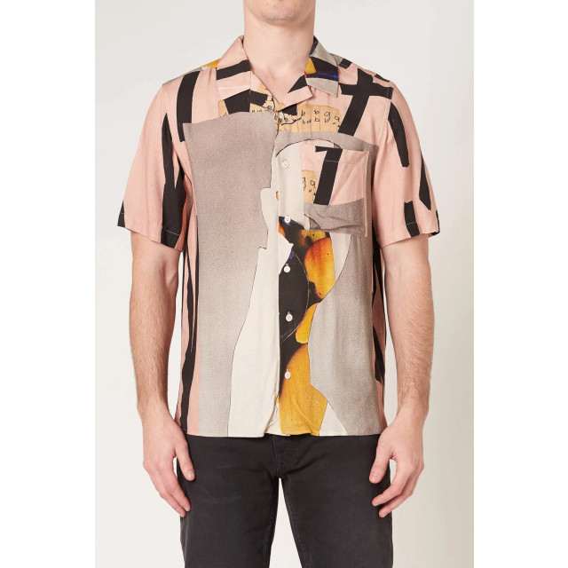 Neuw Turrell art shirt 7 m32h01 501 dusty pink M32H01 large