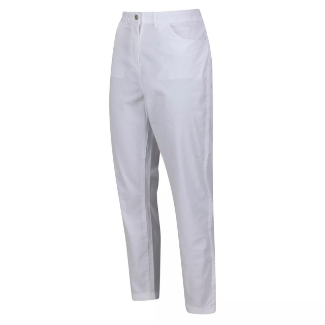 Regatta Dames gabrina ii skinny 3/4 jeans UTRG7858_white large
