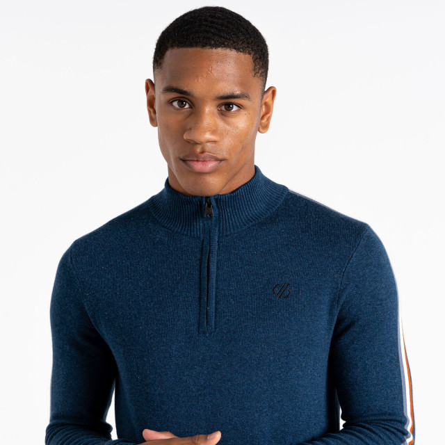 Dare2b Heren dutiful ii stripe marl half zip sweatshirt UTRG8015_moonlightdenim large