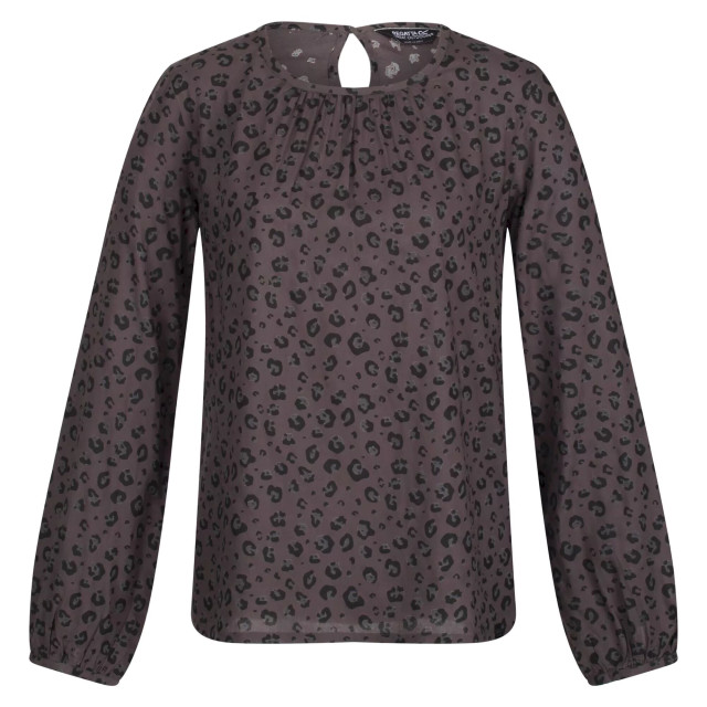 Regatta Dames hadria dierenprint blouse UTRG8126_copperalmond large