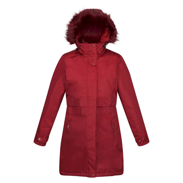 Regatta Dames lyanna parka met bontrand UTRG8165_cabernet large