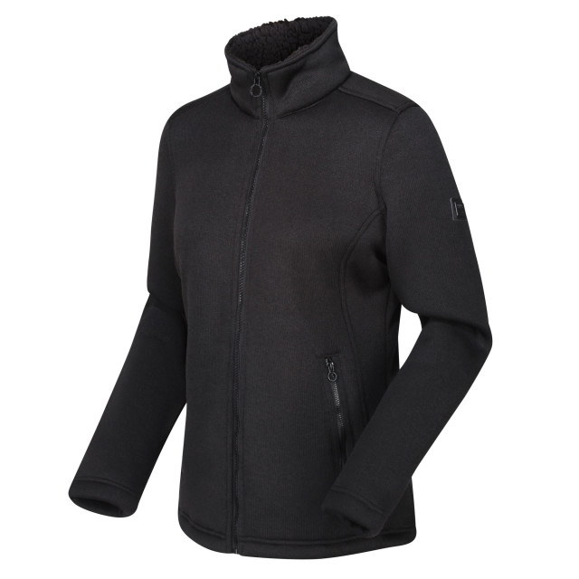 Regatta Dames razia ii full zip fleece jacket UTRG8166_black large