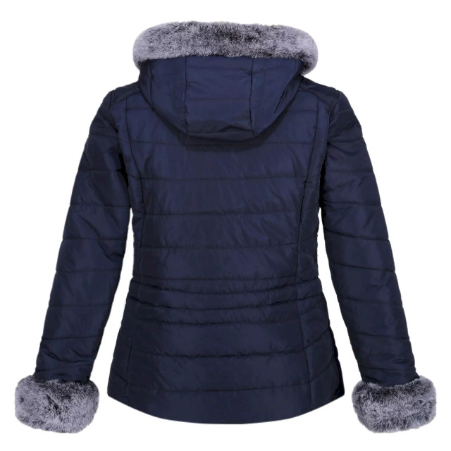 Regatta Dames willabella jas met bontrand UTRG8171_navy large
