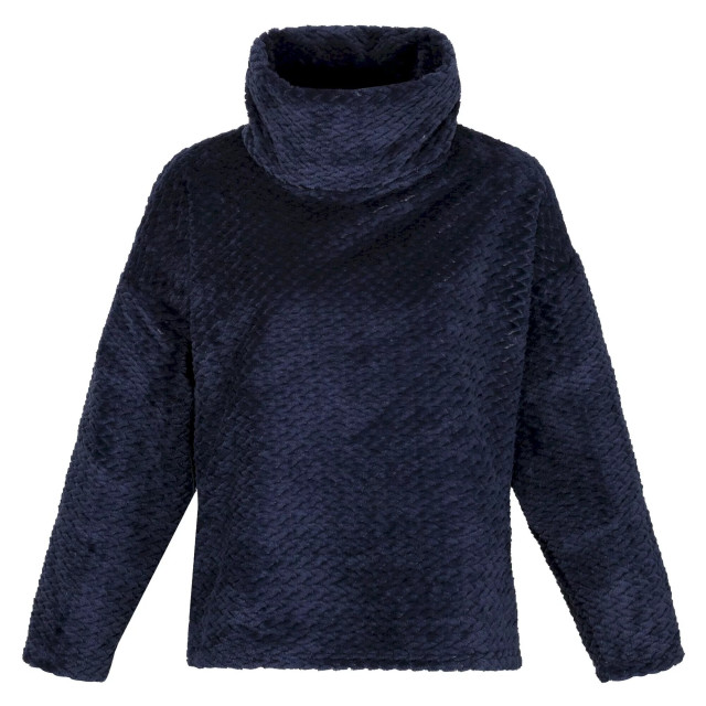 Regatta Dames bekkah gevlochten fluffy trui UTRG8184_navy large Regatta Dames bekkah gevlochten fluffy trui UTRG8184_navy large