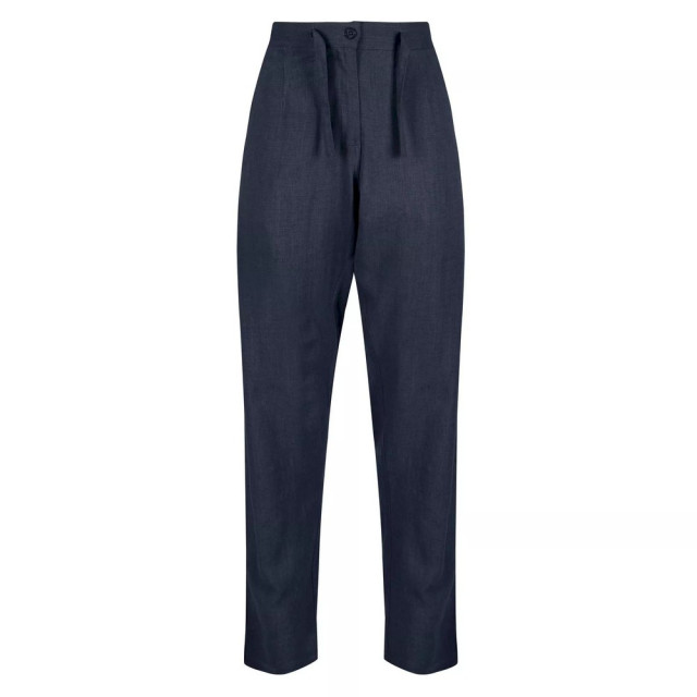 Regatta Dames maida linnen broek UTRG7819_navy large