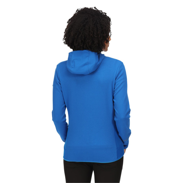 Regatta Dames textured fleece full zip hoodie UTRG7709_lapisbluesonicblue large