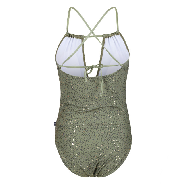 Regatta Dames halliday abstract one piece swimsuit UTRG7694_greenfields large