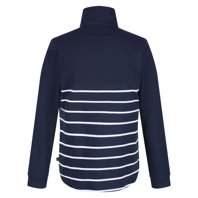 Regatta Dames camiola ii stripe fleece top UTRG7323_navywhite large