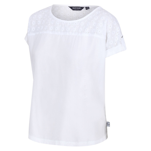 Regatta Dames jaida t-shirt UTRG7262_white large