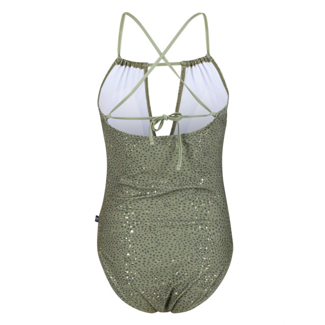 Regatta Dames halliday abstract one piece swimsuit UTRG7282_greenfields large