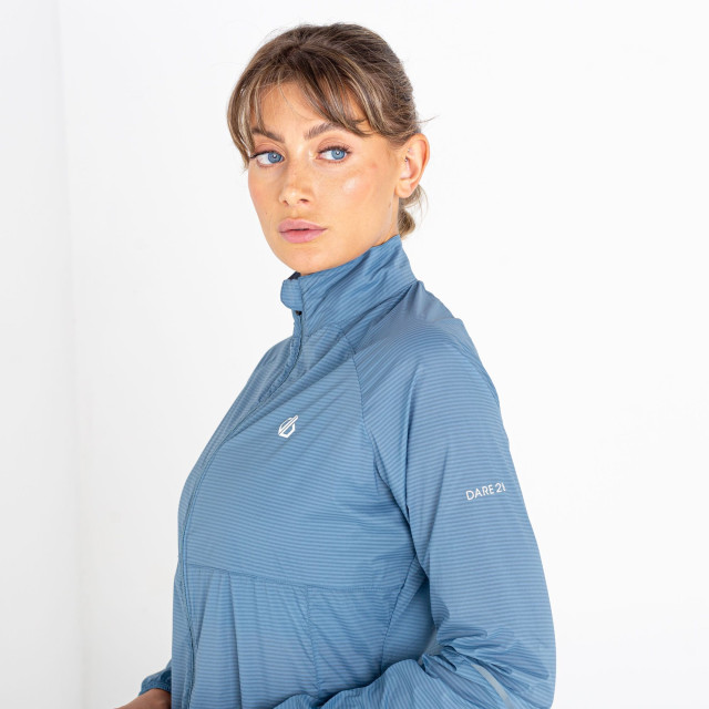 Dare2b Dames resilient ii windshell jas UTRG6928_bluestone large