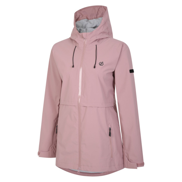 Dare2b Dames switch up gerecycleerd waterdicht jasje UTRG6869_duskyrose large