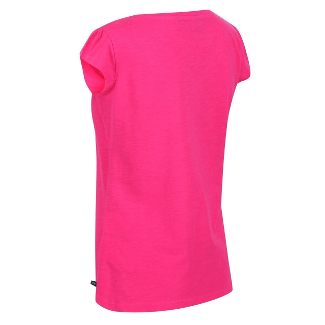 Regatta Dames francine v-hals t-shirt UTRG6627_fusionpink large