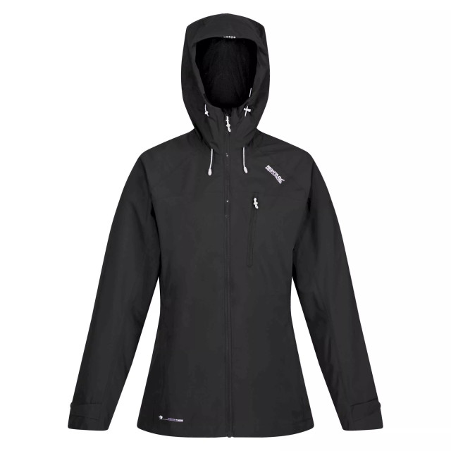Regatta Dames britedale waterdicht jasje UTRG6302_black large Regatta Dames britedale waterdicht jasje UTRG6302_black large
