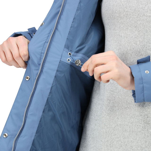 Regatta Dames voltera verwarmd waterdicht jasje UTRG6143_slateblue large