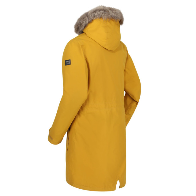 Regatta Dames serleena ii bont geïsoleerde winter parka UTRG5742_mustardseed large
