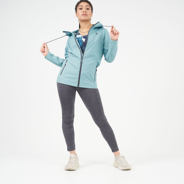 Dare2b Dames lambent waterdicht jasje UTRG5819_cameogreen large