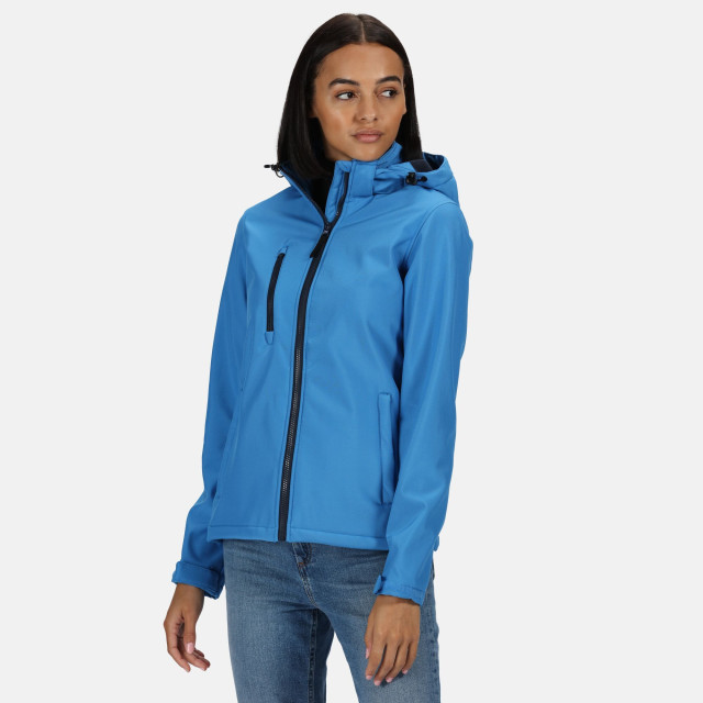 Regatta Dames venturer 3-lagige membraan soft shell jacket UTRG5518_frenchbluenavy large