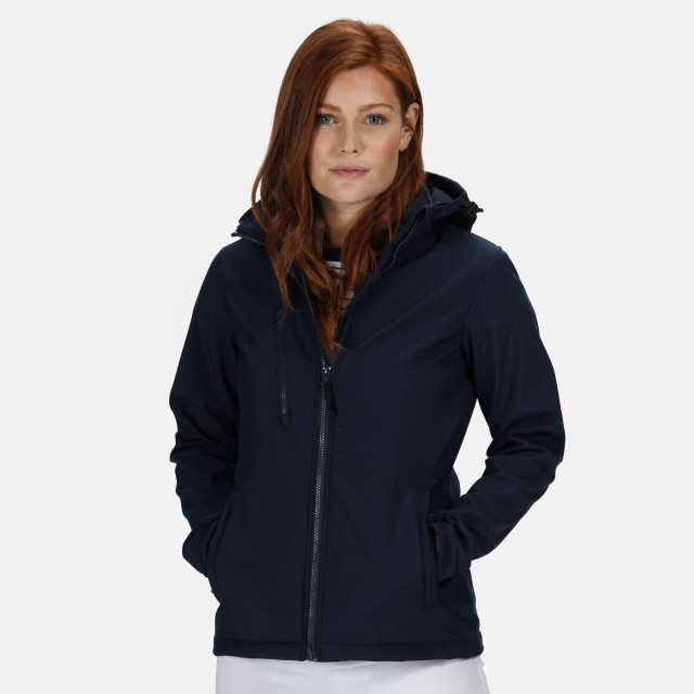 Regatta Dames venturer 3-lagige membraan soft shell jacket UTRG5518_navyfrenchblue large