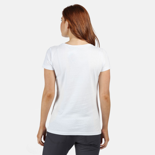Regatta Dames carlie t-shirt UTRG5381_white large