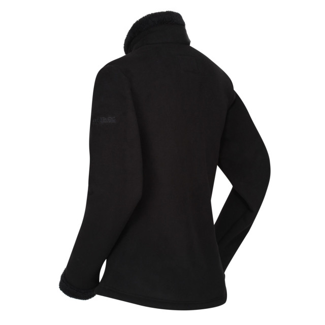 Regatta Dames brandall zwaarlijvige fleece jacket UTRG5410_black large