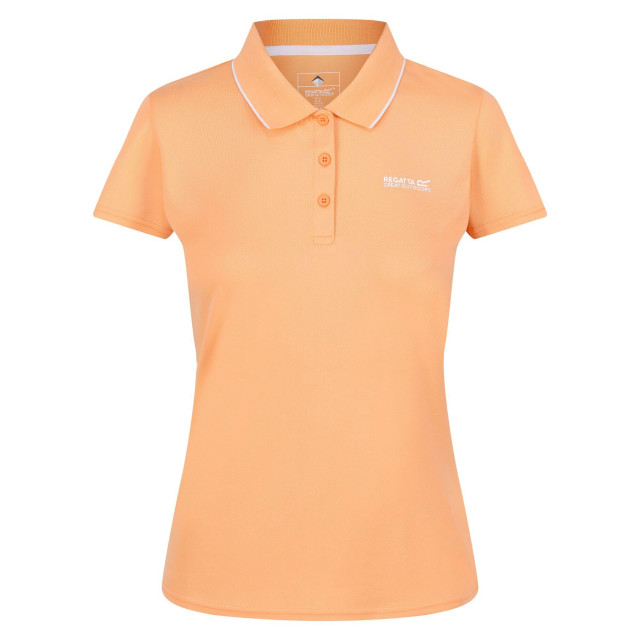 Regatta Dames maverick v polo shirt UTRG4979_papaya large