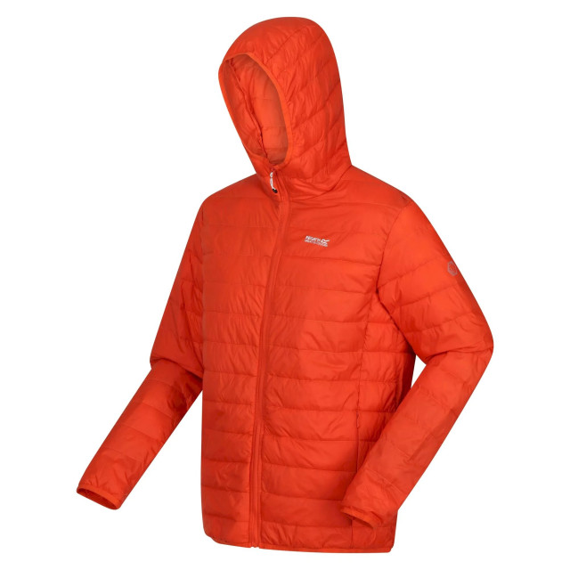 Regatta Heren hillpack hooded lightweight jacket UTRG8445_rustyorange large Regatta Heren hillpack hooded lightweight jacket UTRG8445_rustyorange large