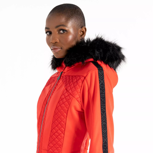 Dare2b Dames julien macdonald supermacy snowsuit UTRG8539_volcanicred large