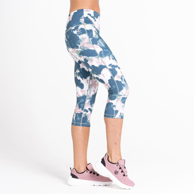 Dare2b Dames influential recycled ink blot 3/4 leggings UTRG8612_duskyrose large