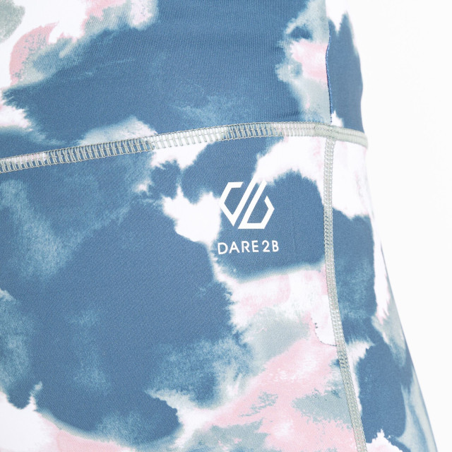 Dare2b Dames influential recycled ink blot 3/4 leggings UTRG8612_duskyrose large