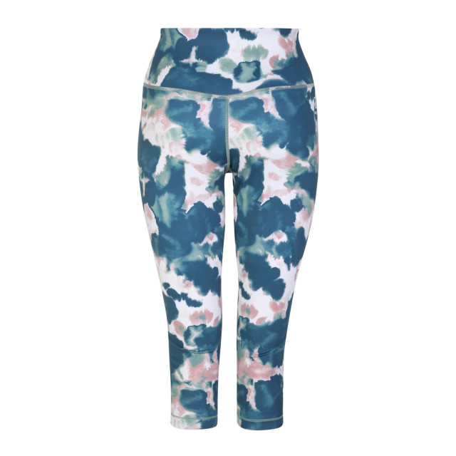 Dare2b Dames influential recycled ink blot 3/4 leggings UTRG8612_duskyrose large
