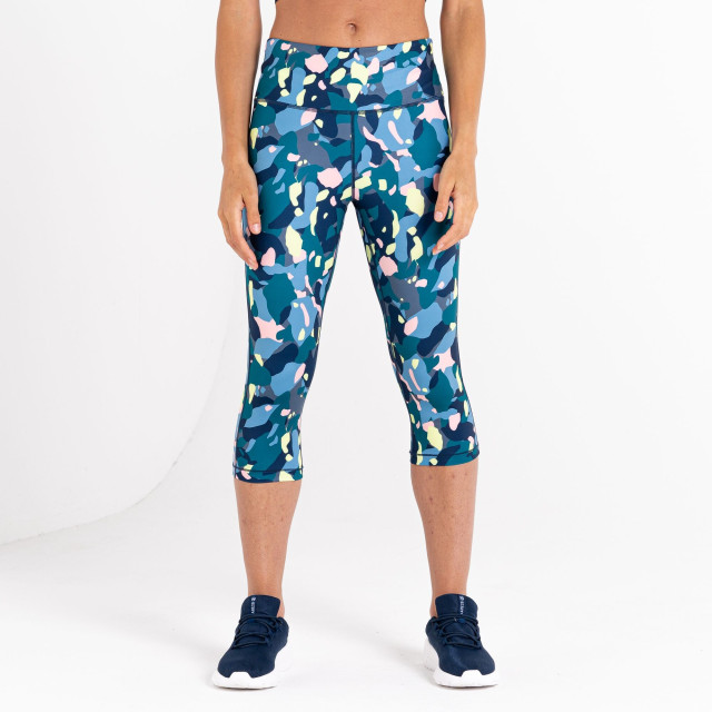 Dare2b Dames influential 3/4 legging met opdruk UTRG8619_fortunegreen large
