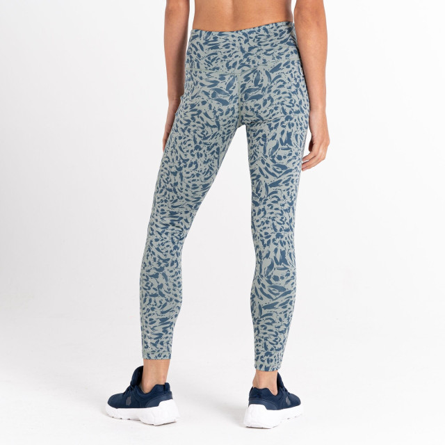 Dare2b Dames influential animal print gerecyclede legging UTRG8667_lilypadgreen large